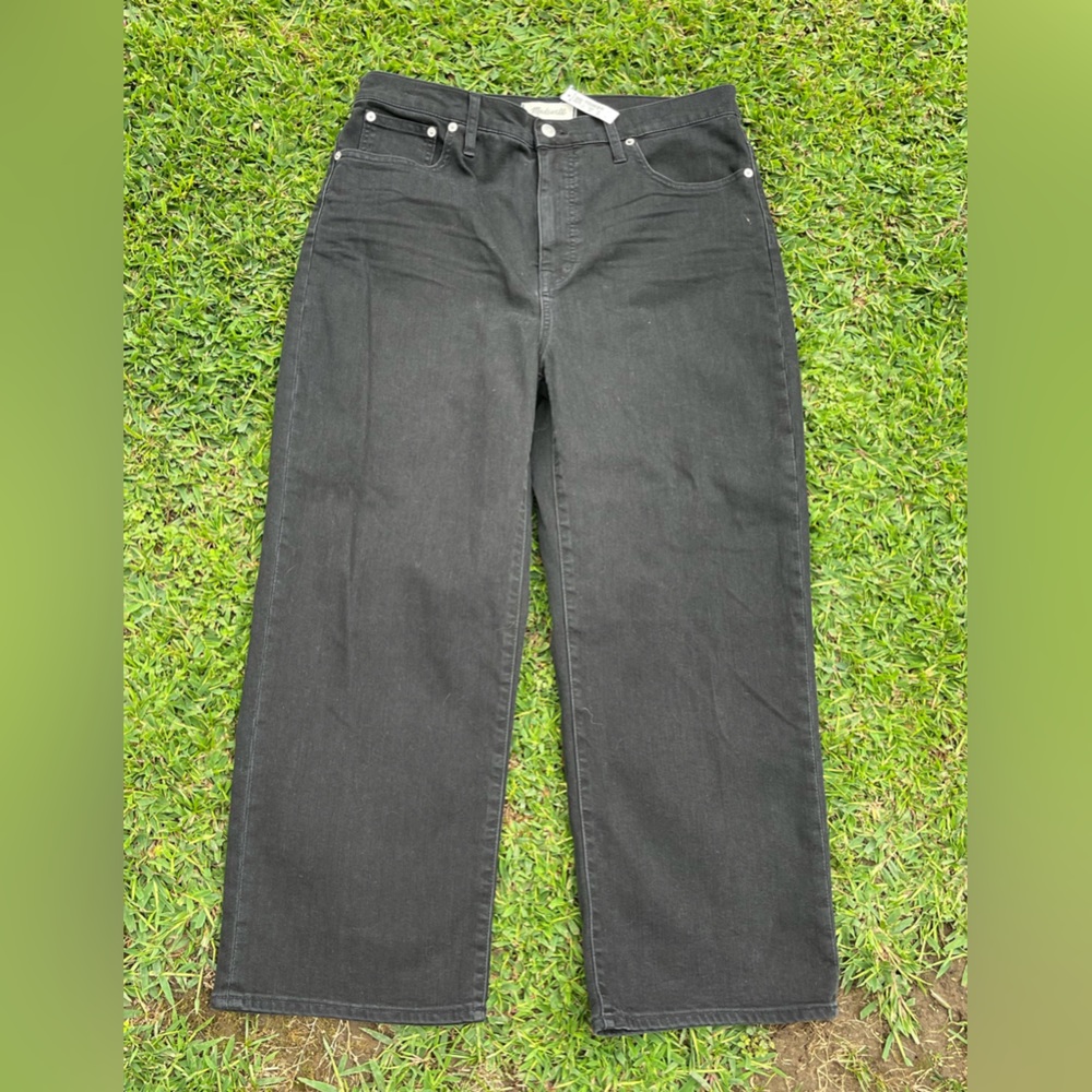 Madewell Slim Wide Leg Crop Jeans NWT